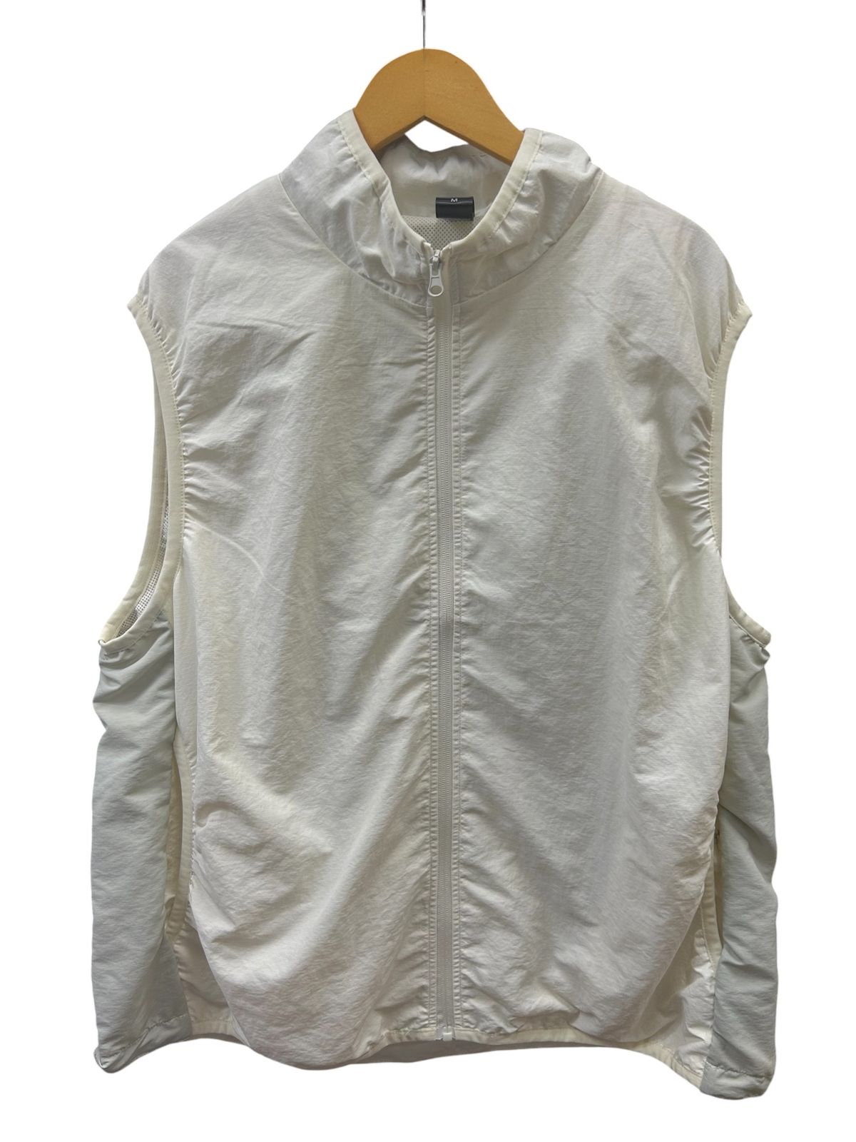 BEIMAR (ビーマー) 別注 Nylon Light Weight Packable Vest ナイロンベスト パッカブル WB103MPV-Z M クリーム メンズ/027