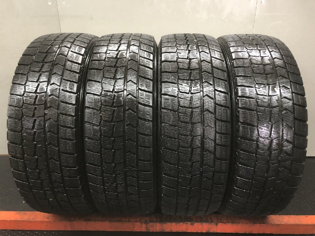 DUNLOP WINTER MAXX WM02 215/60R17 17インチ スタッドレス 4本 24年製 バリ溝 アルファード カローラクロス レクサスUX C-HR等　(STZ342)