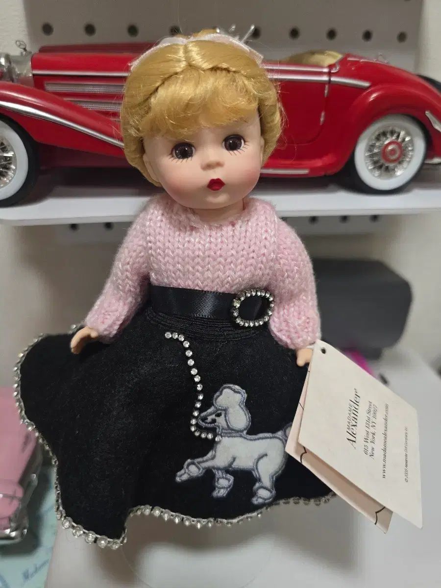 マダム アレキサンダー 50年代 プードル スカート ぬいぐるみ ピンク