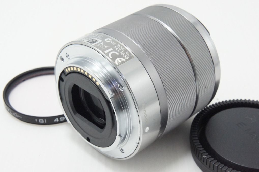 SONY ソニー E 18-55mm F3.5-5.6 OSS SEL1855 シルバー Eマウント APS