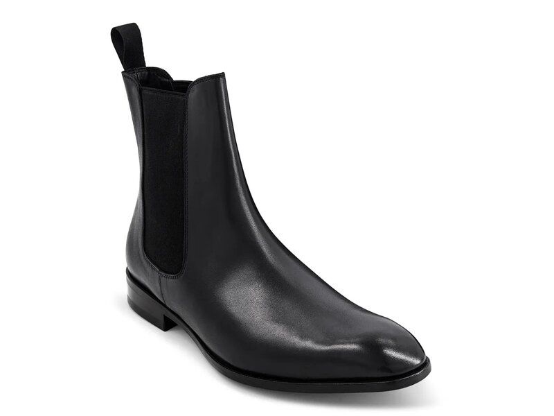 アンソニー ヴィア メンズ シューズ ブーツ・レインブーツ チェルシーブーツ チェルシー Anthony Veer Ashford Chelsea Boot Black Leather ブラック