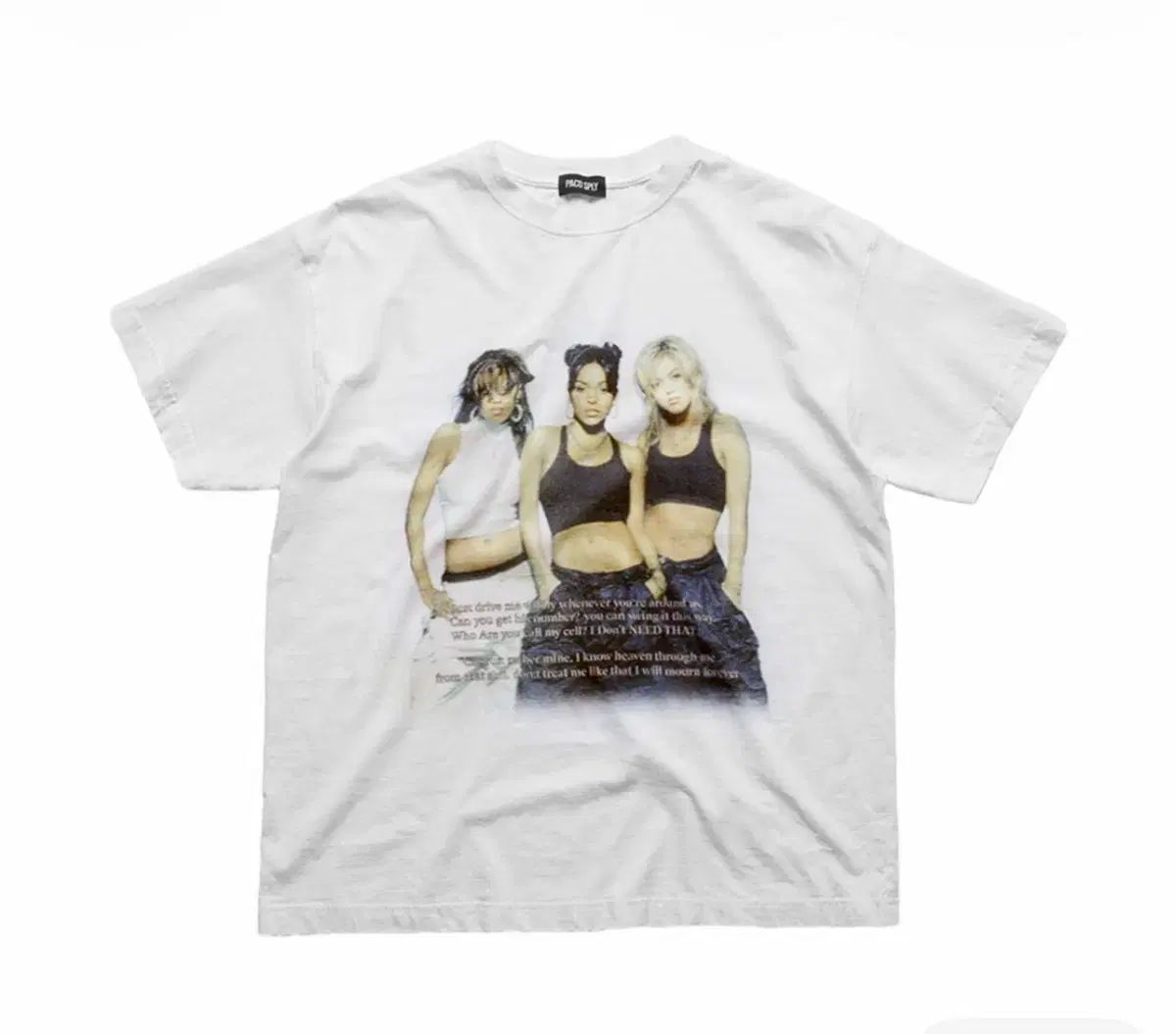 新品) パコサプライ ドーリー Tシャツ 白