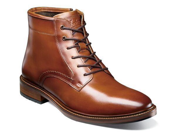 フローシャイム メンズ シューズ ブーツ・レインブーツ Florsheim Forge Plain Toe Boot Cognac