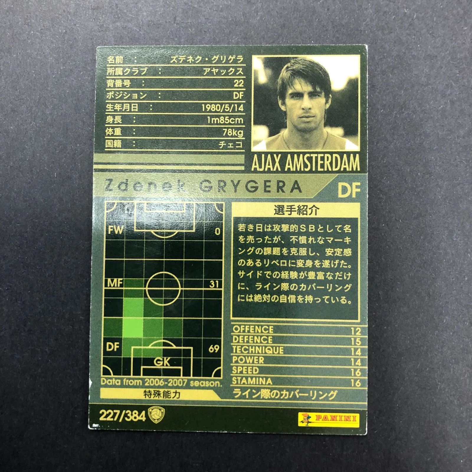 6129131 【ズデネク・ゲリゲラ】 【WCCF】 トレカ サッカーカードゲーム 6129131 【ズデネク・ゲリゲラ】 【WCCF】 トレカ サッカーカードゲーム