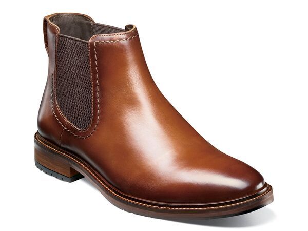 フローシャイム メンズ シューズ ブーツ・レインブーツ チェルシーブーツ チェルシー ブーツ Florsheim Forge Plain Toe Chelsea Boot Cognac