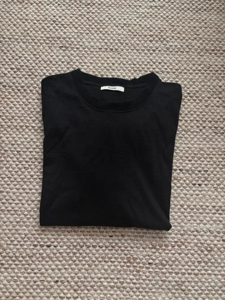 (3) BODHI CASHMERE 半袖T ブラック