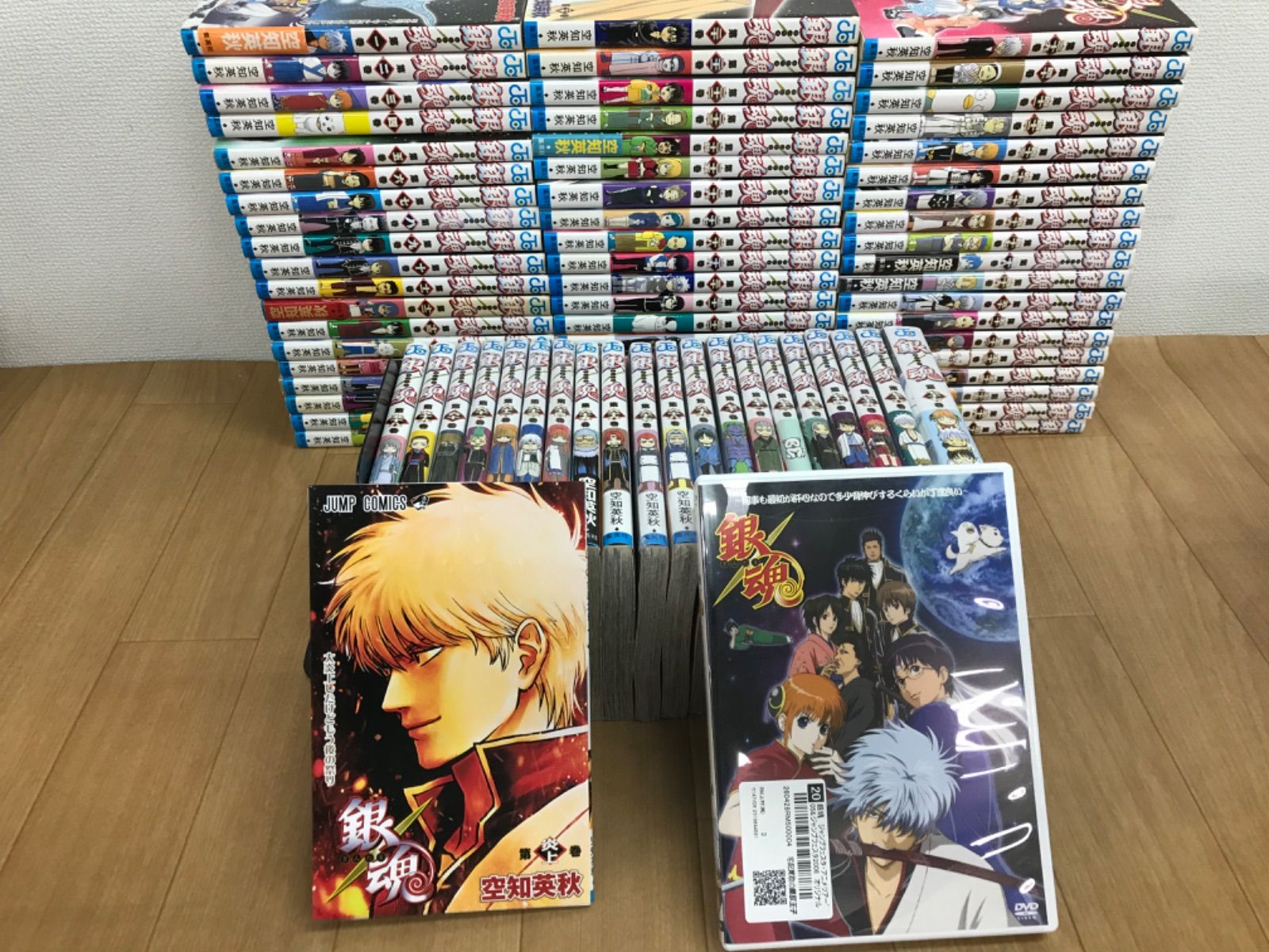 ☆②【未開封多数】銀魂 1～77巻 全巻＋関連本1冊・DVD1本 コミック