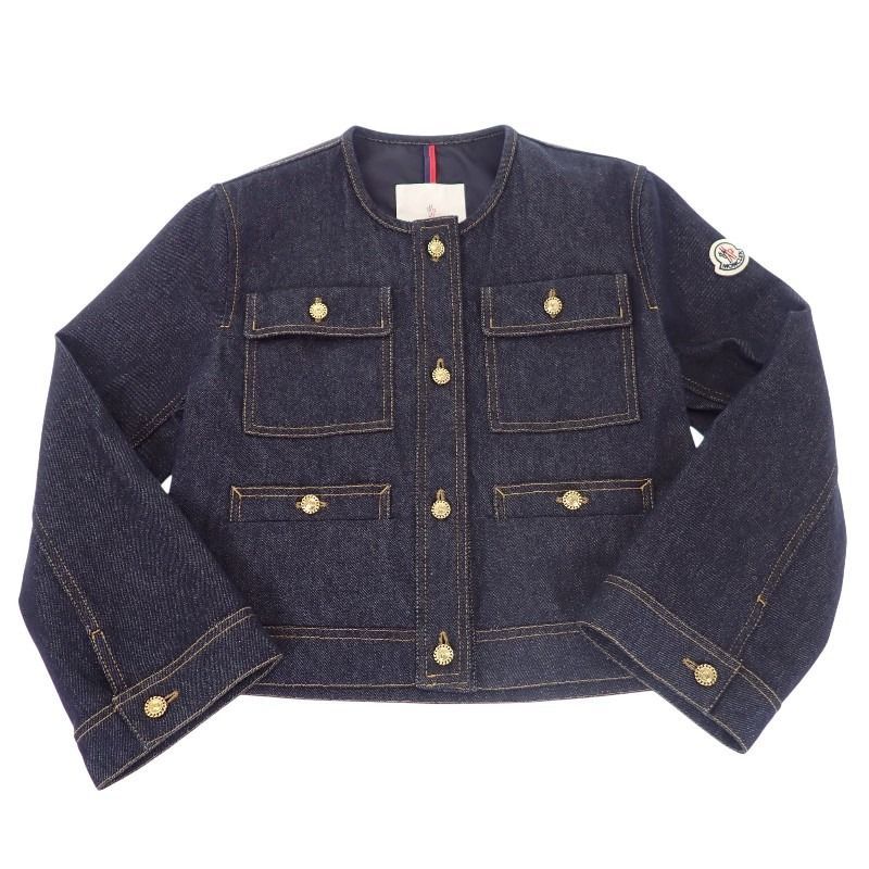 ☆状態良好☆ モンクレール MONCLER ノーカラー TENCHIN GIUBBOTTO 0