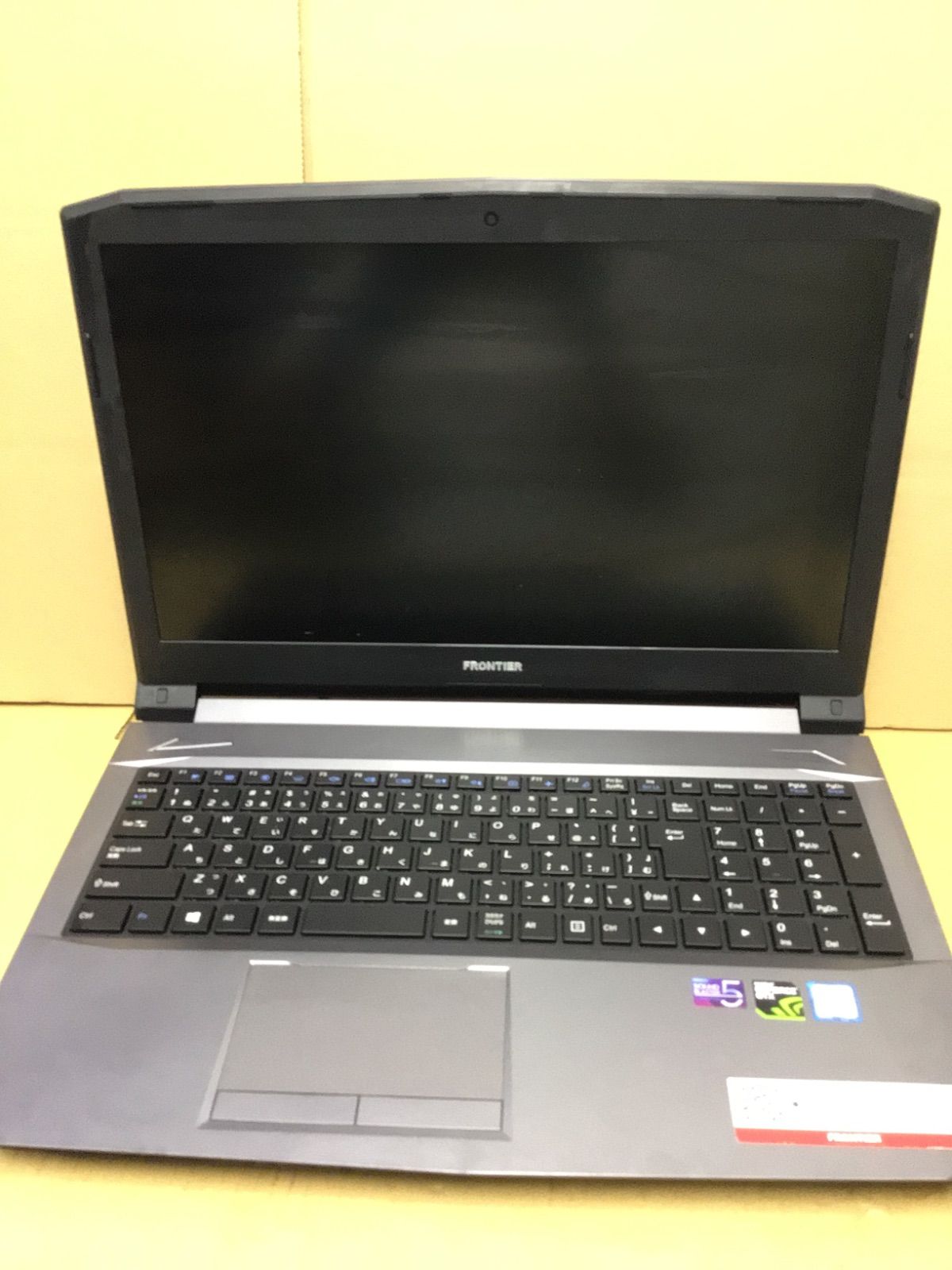 ジャンク］FRONTlER / intel core i7 / 第8世代 /メモリ無し