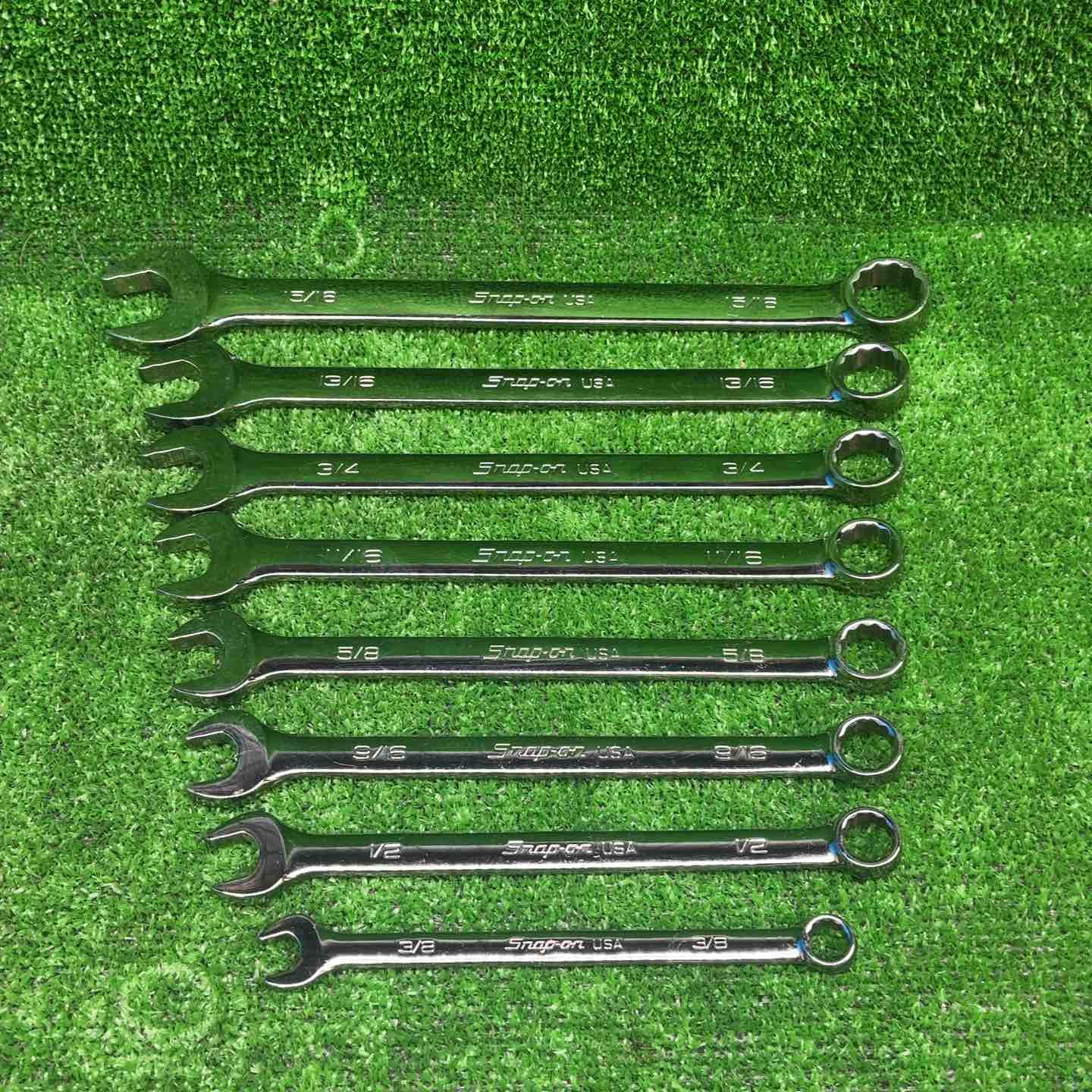 Snap-on スナップオン コンビネーションレンチ8本セット SOEX12～30【藤沢店】