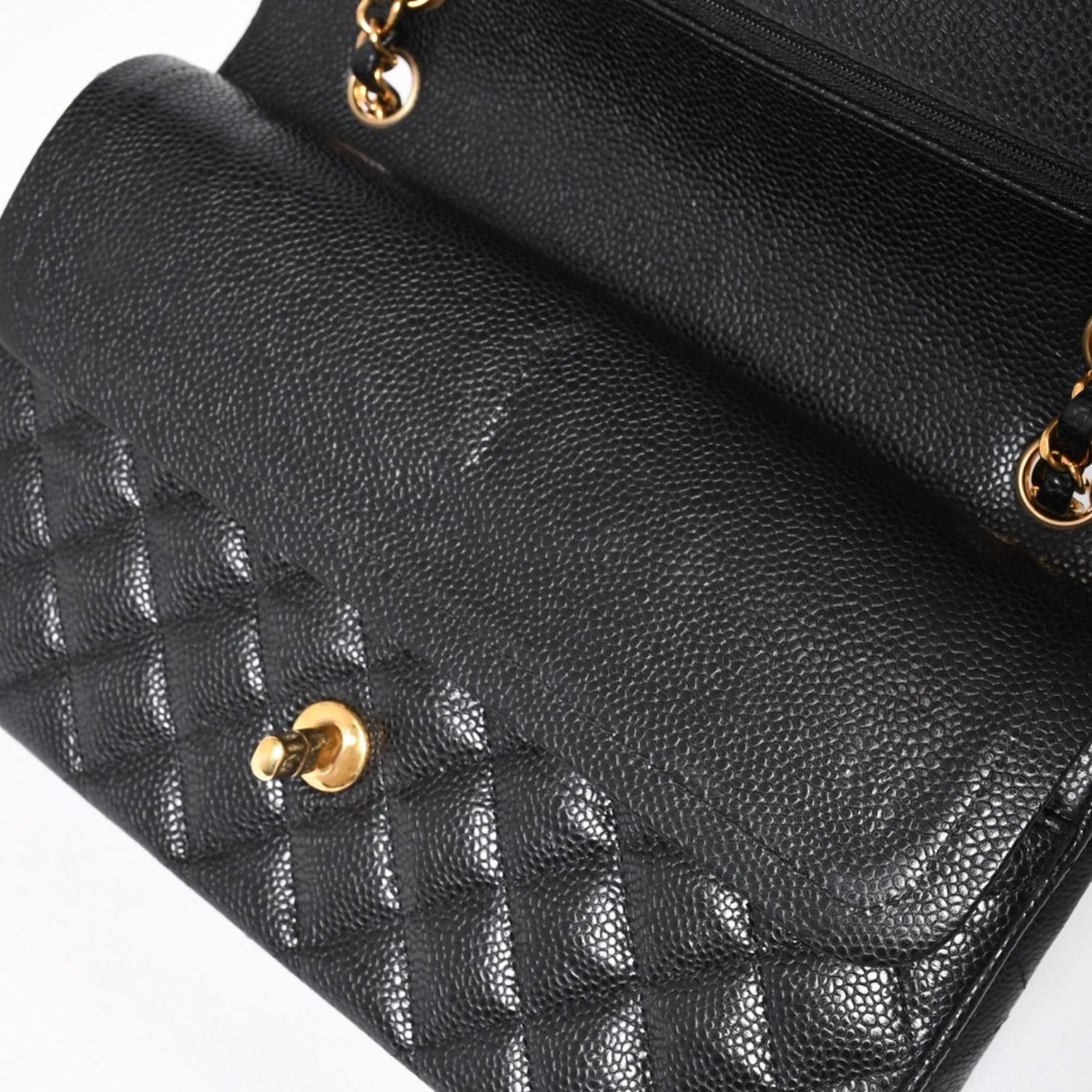 極美品 CHANEL シャネル マトラッセ25 Wフラップ Wチェーンショルダー