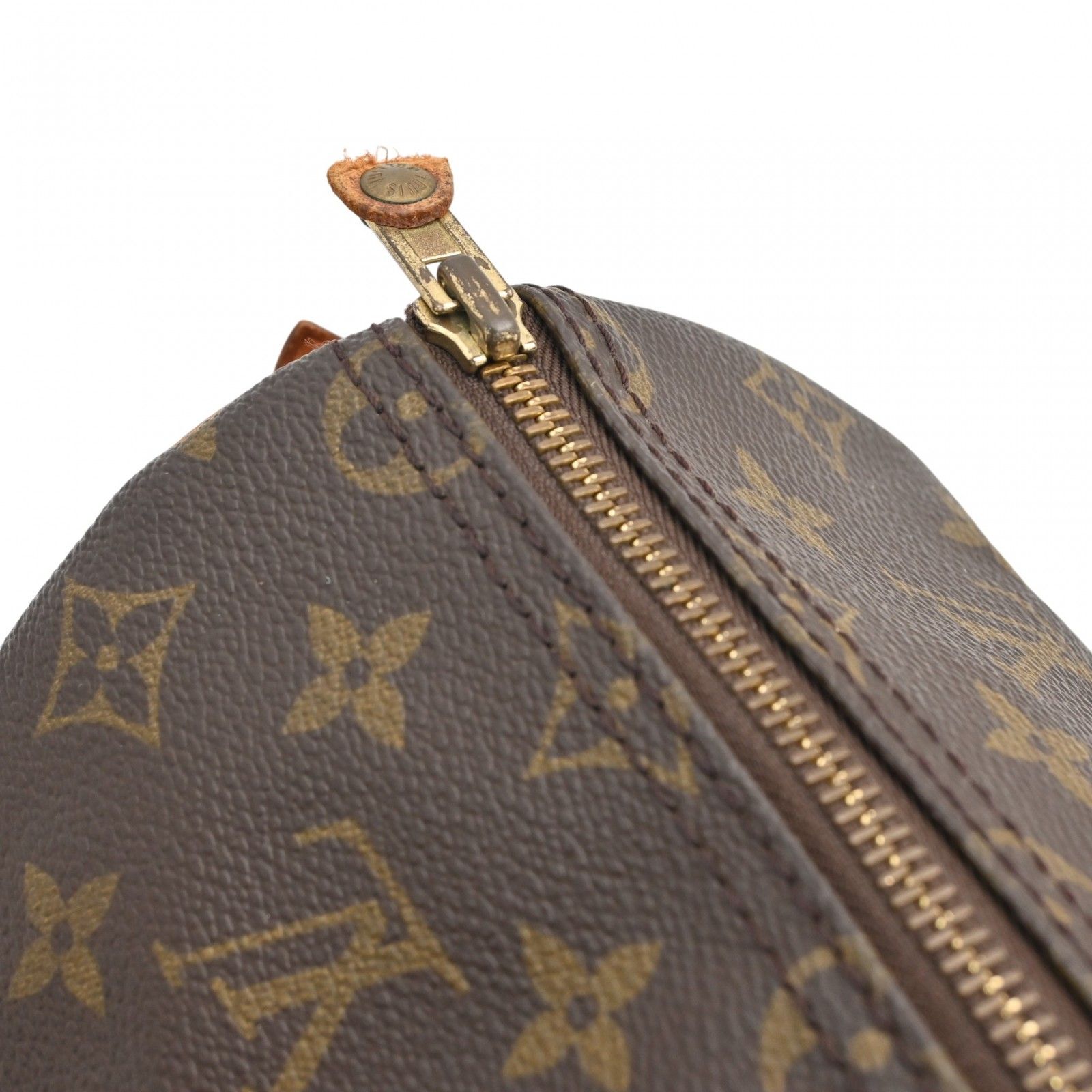 Louis Vuitton ボストンバッグ ブラウン　モノグラム スピーディ 中古】ルイヴィトン モノグラム スピーディ35 ボストンバッグ Bランク