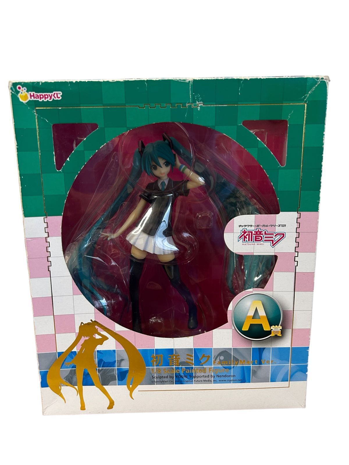 【中古】 初音ミク フィギュア FamilyMart Ver. A賞 1/8 Scale Painted Figure