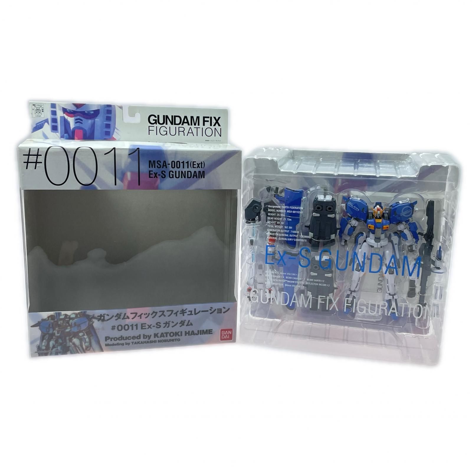 BANDAI バンダイ GUNDAM FIX FIGURATION ＃0011 EX-Sガンダム「ガンダム・センチネル」 フィギュア 開封品