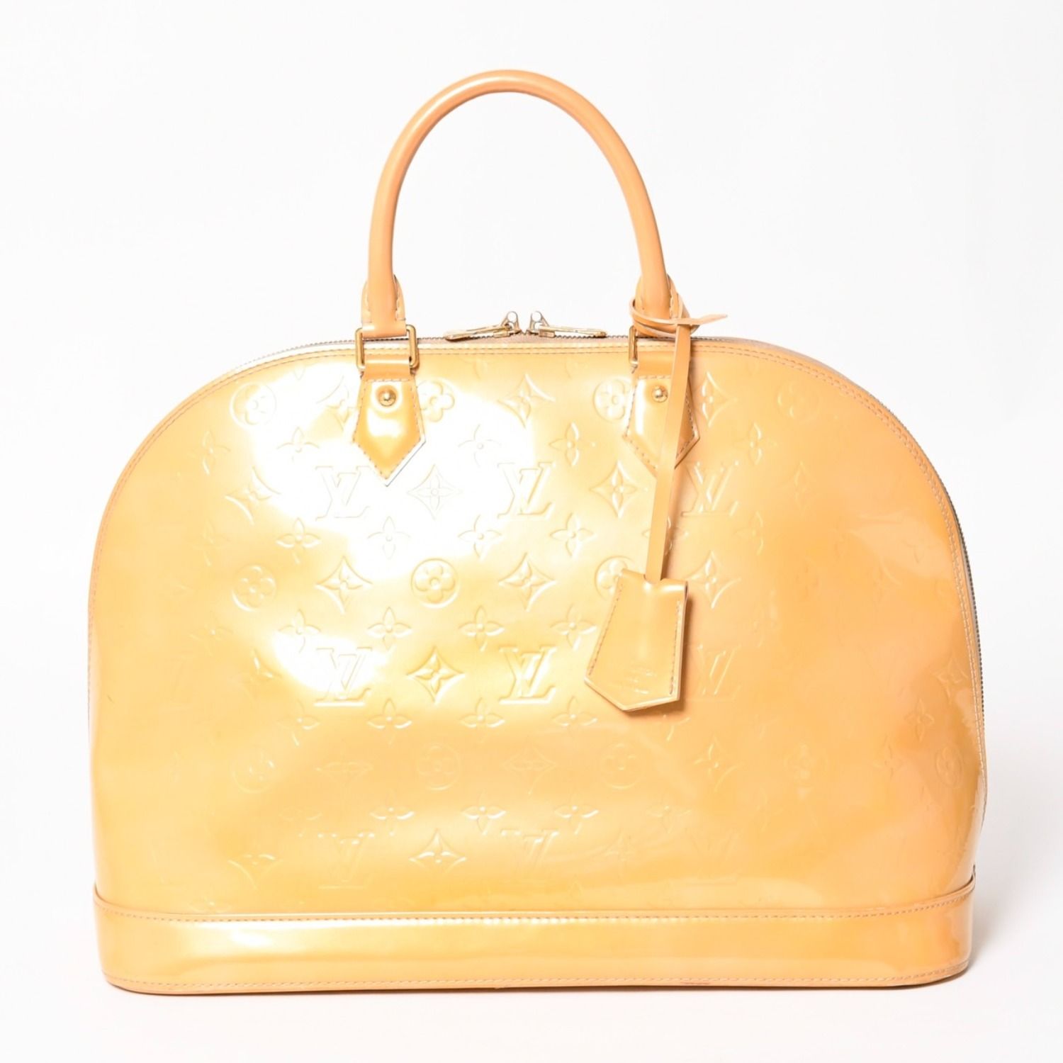 LOUIS VUITTON ルイヴィトン モノグラムヴェルニ アルマGM トート 