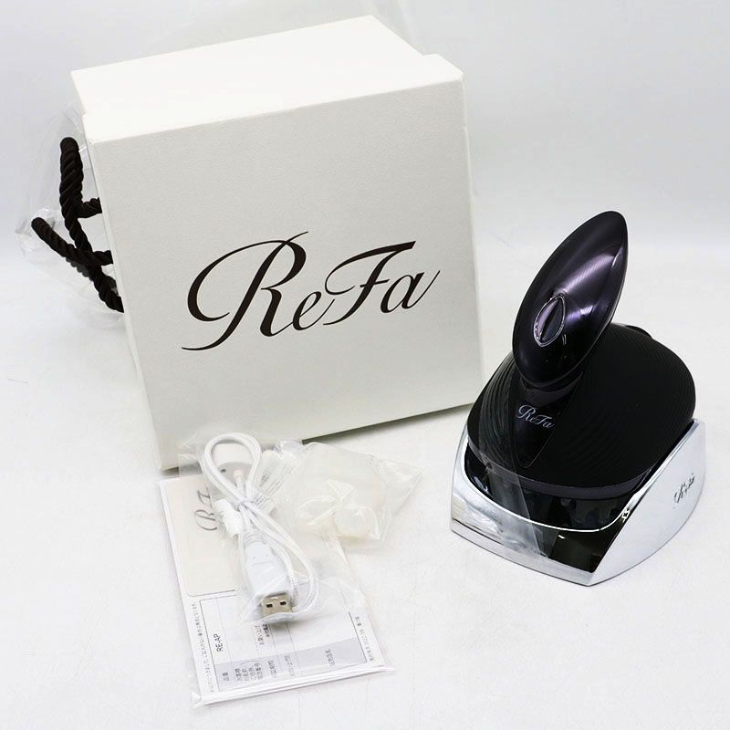 未使用 MTG ReFa BEAUTECH HEAD SPA リファビューテック ヘッドスパ RE-AP ブラック ER8-06-20