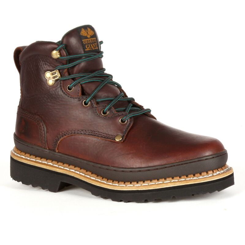 ジョージアブーツ メンズ シューズ ブーツ・レインブーツ Georgia Boots Georgiant Mens 6in Work Bootsoggy Brown ブラウン