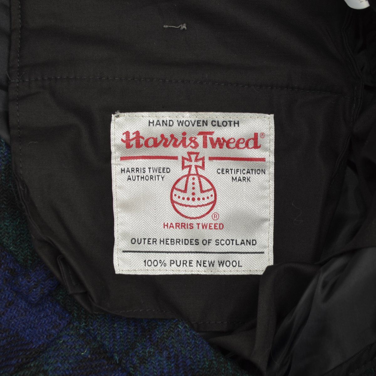 SouthWick×SHIPS】別注 113-18-0154 HarrisTweed 1タック IVY