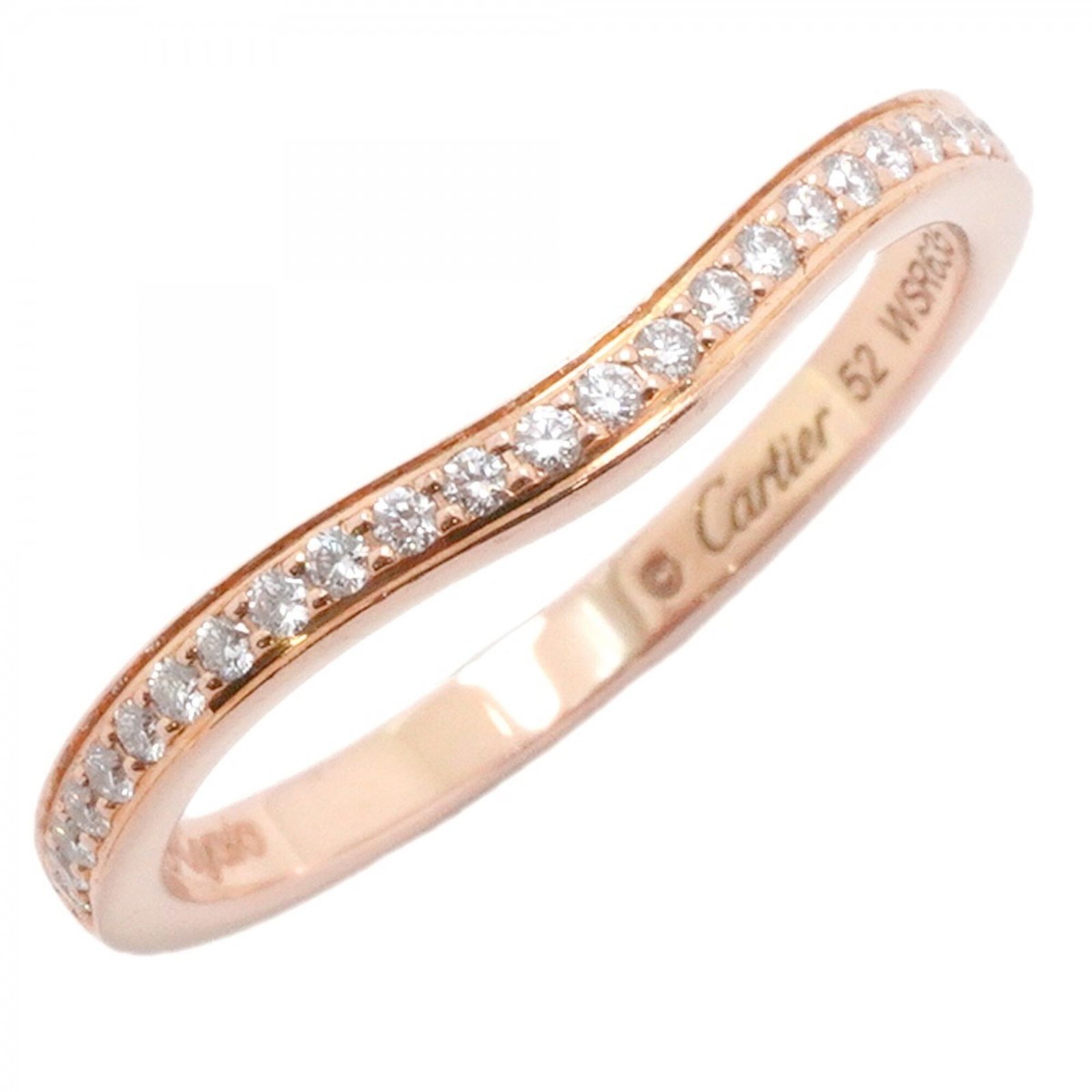 カルティエ(Cartier) カルティエ リング バレリーナ ハーフエタニティ