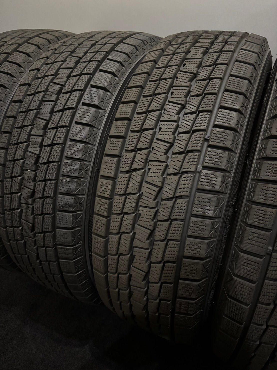 ★225/55R19 GOODYEAR/ICENAVI SUV 23年製 スタッドレス 4本 ハリアー NX (南7-M596)