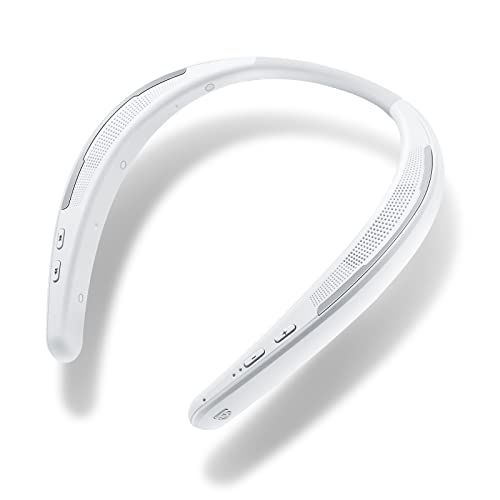 Earaku (イアラク) ネックスピーカー 【2025全方位進化・日本語音声ガイド】Bluetooth 5.3 ワイヤレス ウェアラブルネックスピーカー 88g軽量 首掛けスピーカー テレビ用/ハンズフリー通話/スポーツ Zoom/Skyp bee95fe6