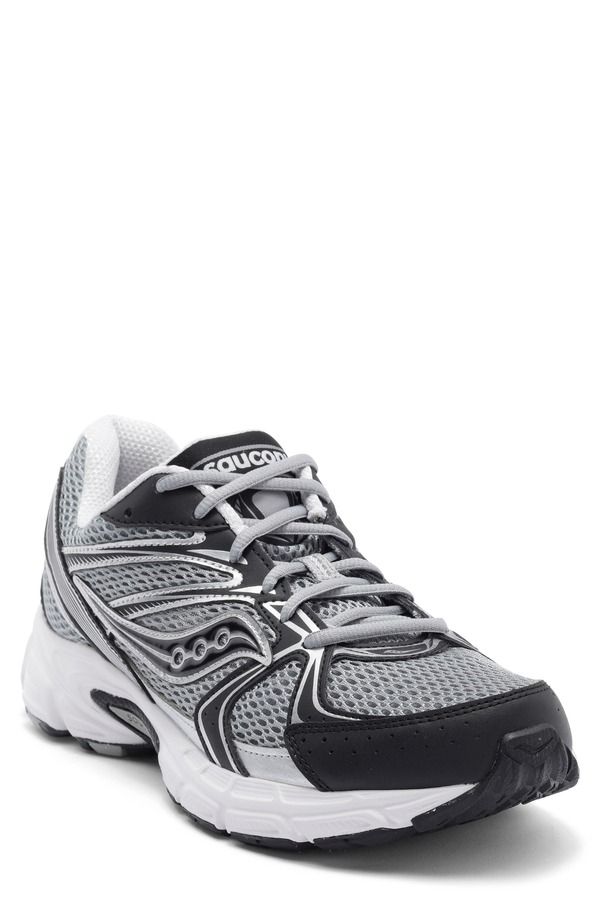 サッカニー レディース シューズ スニーカー Saucony Gender Inclusive Ride Millennium Sneaker Grey Black ブラック