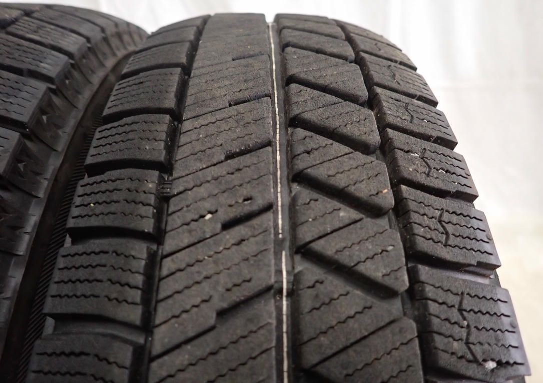 冬4本 会社宛 送料無料 145/80R12 74Q ブリヂストン ブリザック VRX3