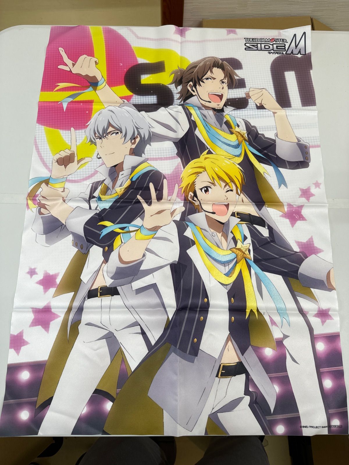 Q6-57】◎ アイドルマスターSideM S.E.M 布ポスター ソフマップ購入 