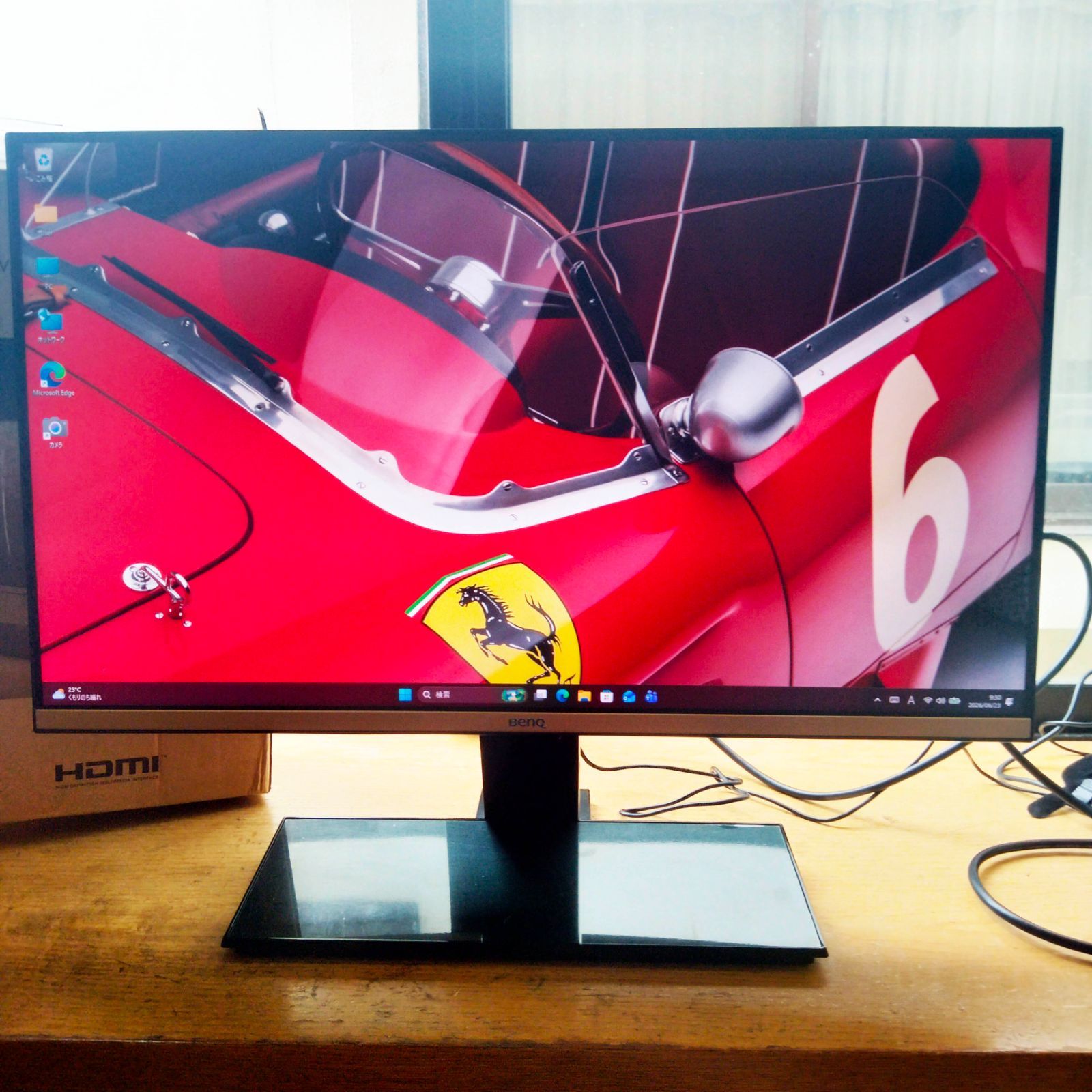 BENQ - 24インチ 1920x1080 モニター HDMIx2 BenQ EW2445の通販 by