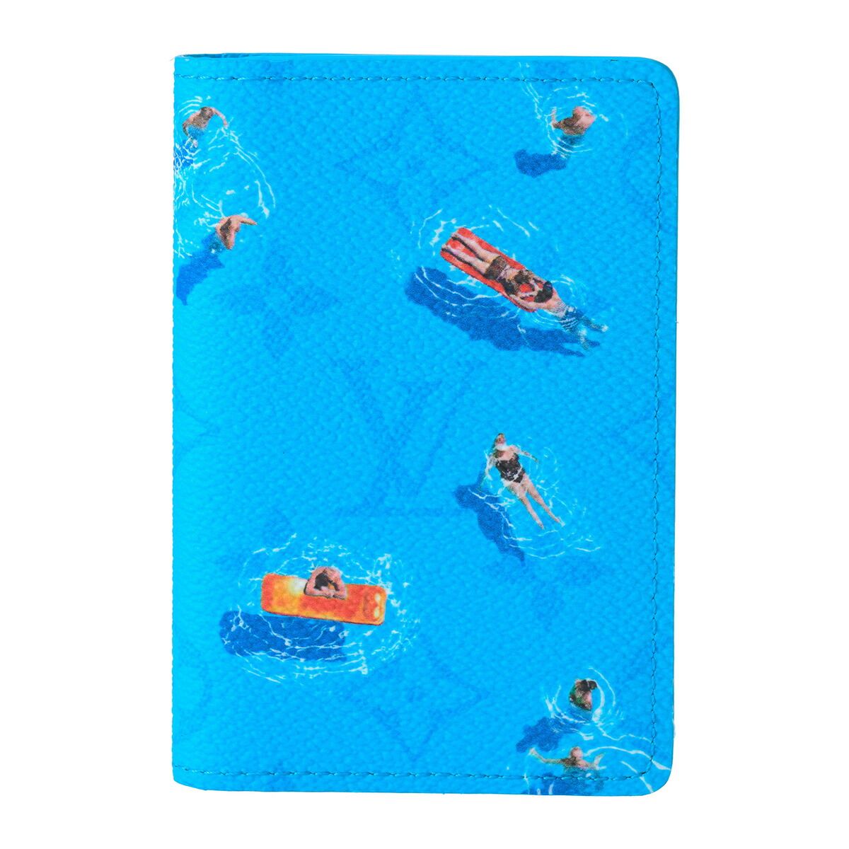 新品 ルイヴィトン Louis Vuitton カードケース POOL ORGANIZER DE POCHE ブルーラグーン