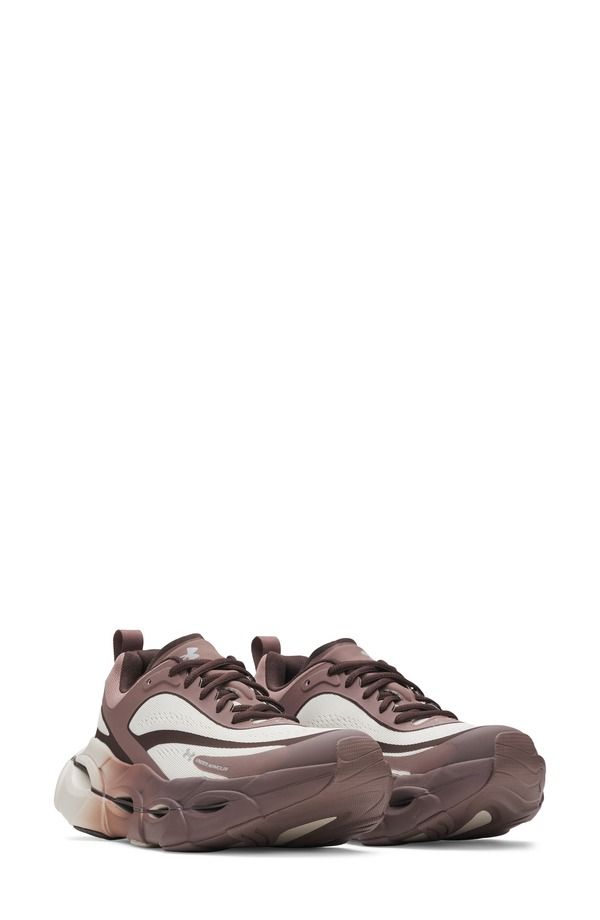 アンダーアーマー レディース シューズ スニーカー Under Armour UA Halo Racerunning Shoe Summit White Brown ホワイト