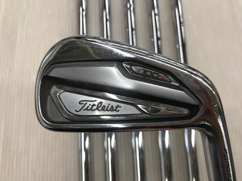 タイトリスト T100・S ダイナミックゴールド105 S200フレックス アイアンセット 中古【最短即日発送】
