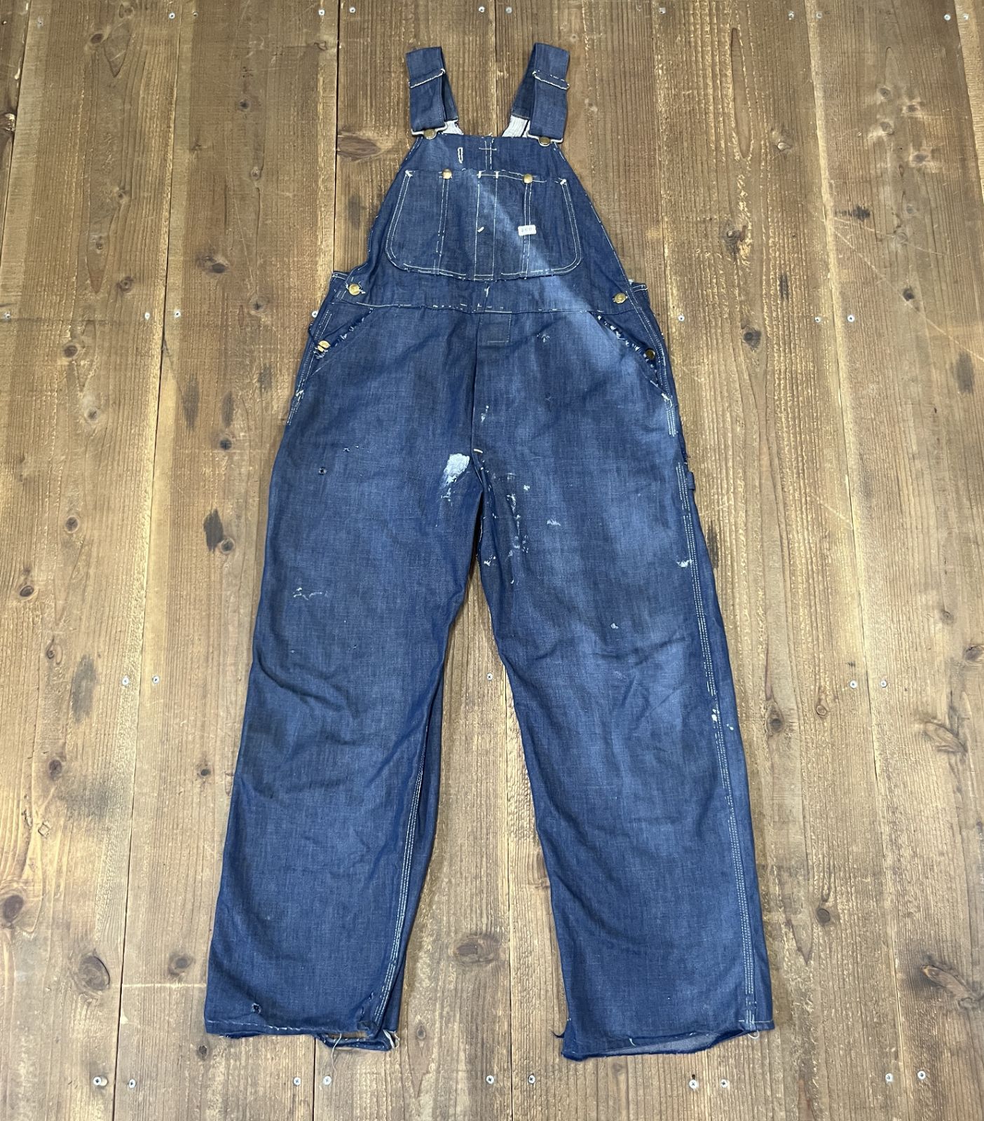 70s USA製 Lee JELT DENIM ローバック オーバーオール