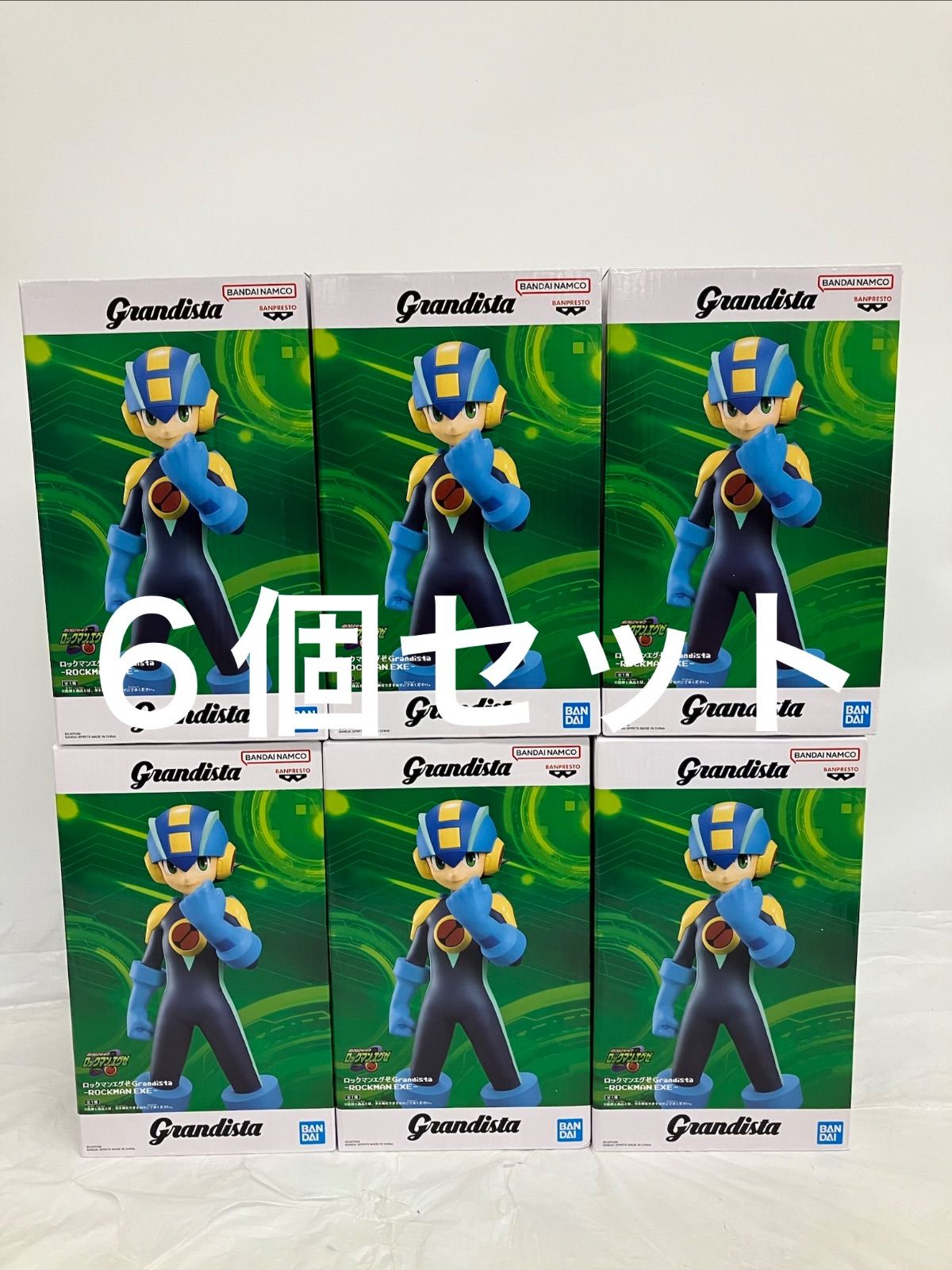 Grandista ロックマン フィギュア　6体セット 未開封 ロックマン Grandista ロックマンエグゼ フィギュア 6個セット