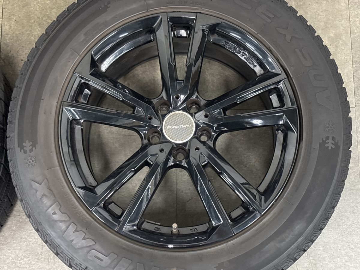 美品】ユーロテック 18in 8J +39 PCD112 グリップマックス グリップ 