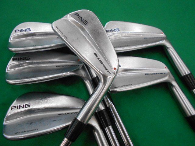 【中古】アイアンセット ピン BLUEPRINT◆PROJECT X 6本セット◆6.0◆27[8645]