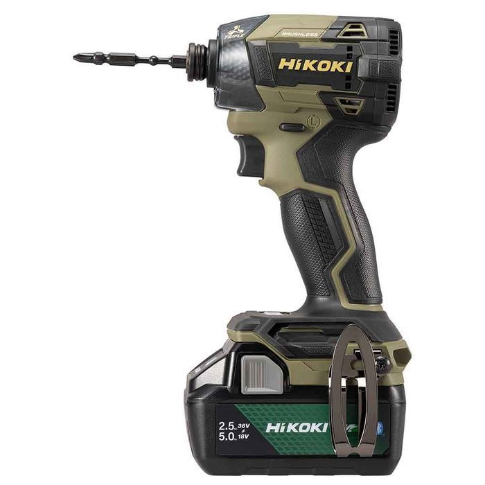 【限定色】HiKOKI WH36DD 36V インパクトドライバ カーキベージュ バッテリー・ケース付