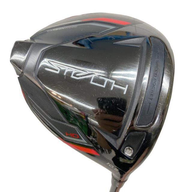 【中古】 テーラーメイド STEALTH HD 10.5° ドライバー DR TENSEI RED TM50(STEALTH DR) (フレックスS) メンズ 男性用 右利き 右用 Cランク ゴルフクラブ