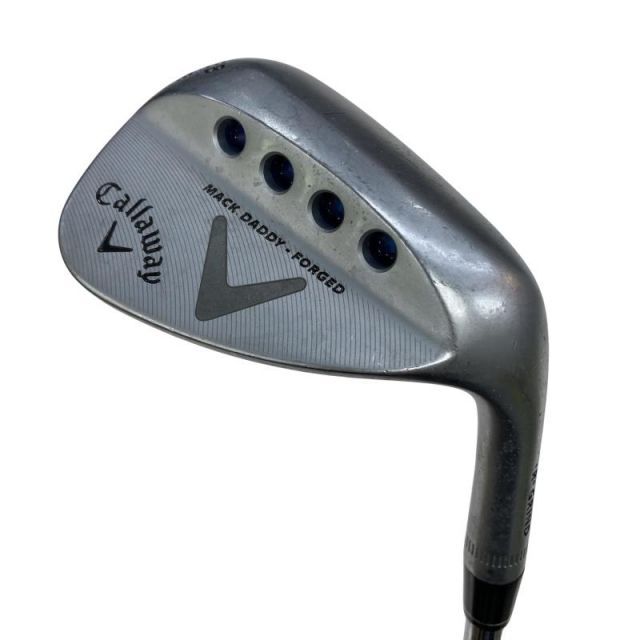 【中古】 キャロウェイ MACK DADDY FORGED ミルキークロム 58°/08° ウェッジ WG Dynamic Gold (フレックスS) メンズ 男性用 右利き 右用 Cランク ゴルフクラブ