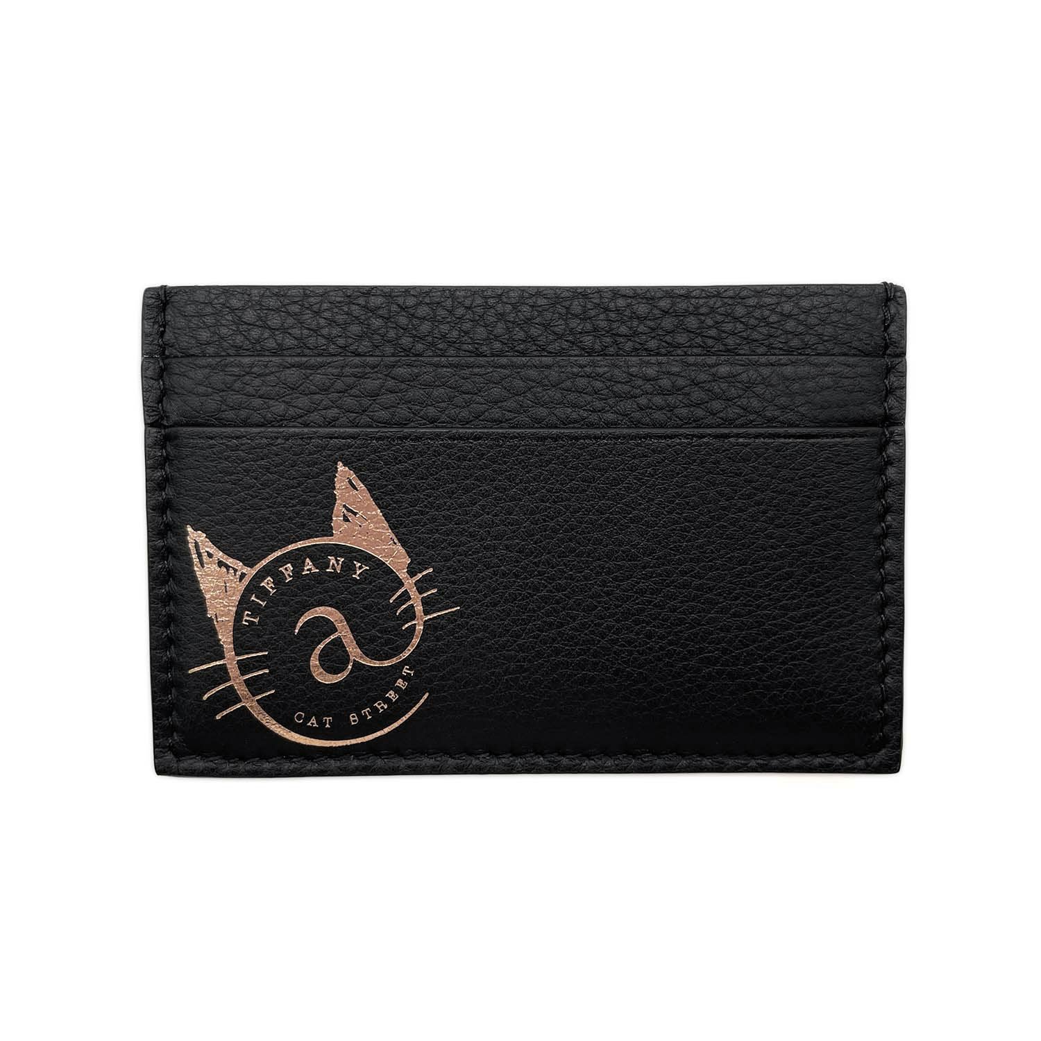 Tiffany&Co. ティファニー カードケース 原宿 キャットストリート 限定 パスケース 定期入れ 【中古】