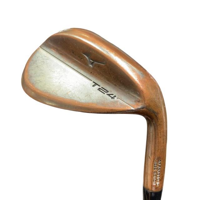 【中古】 ミズノ Mizuno T24(デニムカッパー) 54°/10° S ウェッジ WG 純正特注シャフト (フレックスS) メンズ 男性用 右利き 右用 Cランク ゴルフクラブ