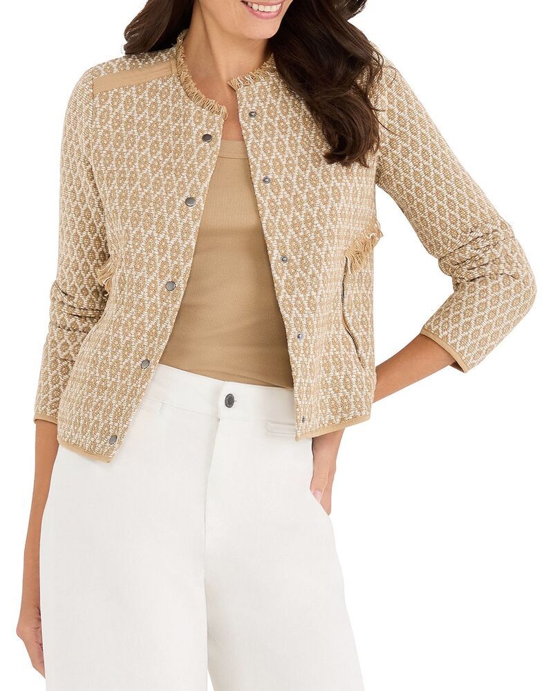 ニックプラスゾーイ レディース トップス タンクトップ ニット NICZOE Perfect Knit Rib Scoop Tank Jute