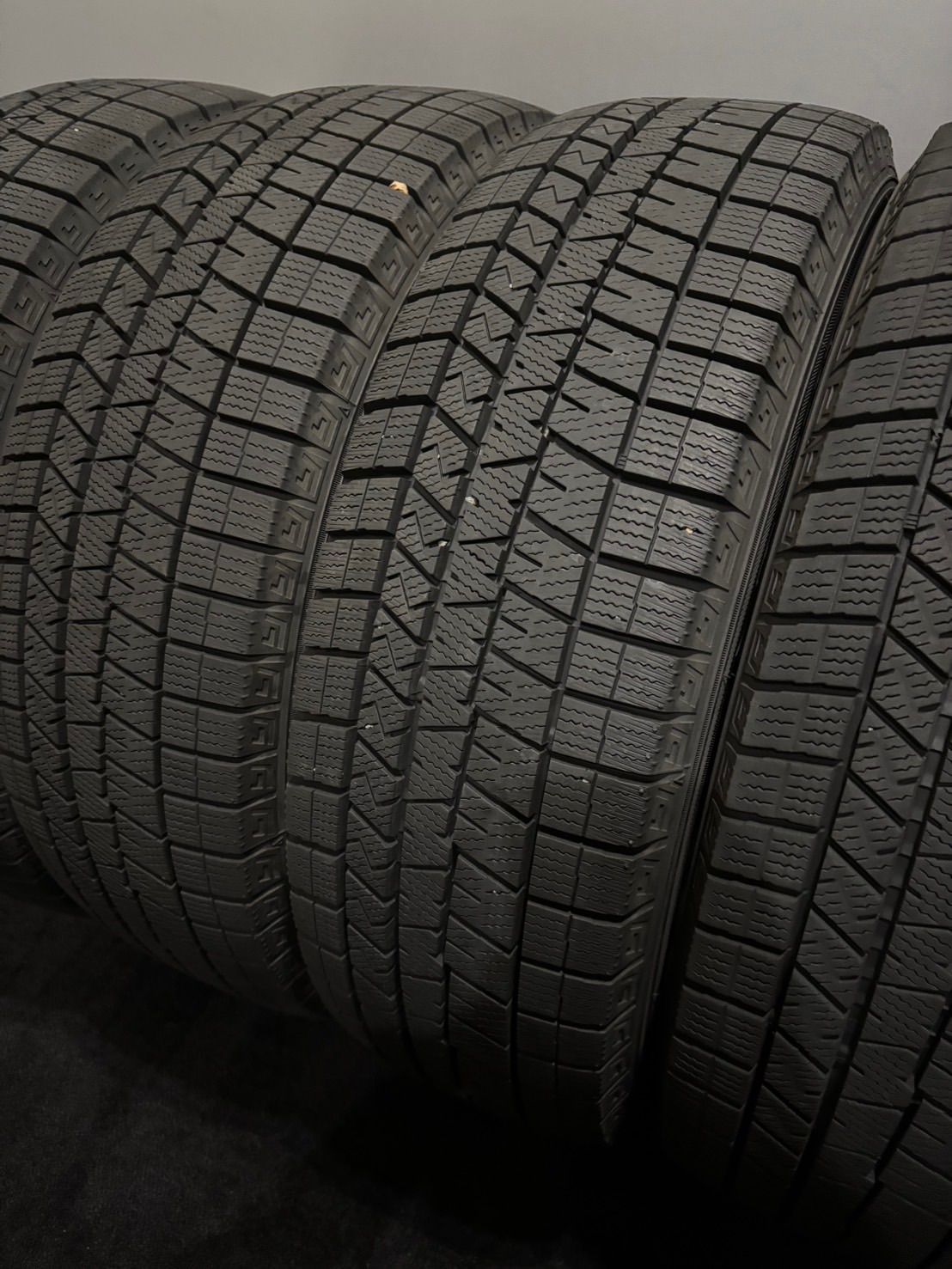 ★195/65R16 DUNLOP/WINTER MAXX 03 21年製 スタッドレス 4本 ダンロップ ウィンターマックス ライズ ロッキー (4-M598)
