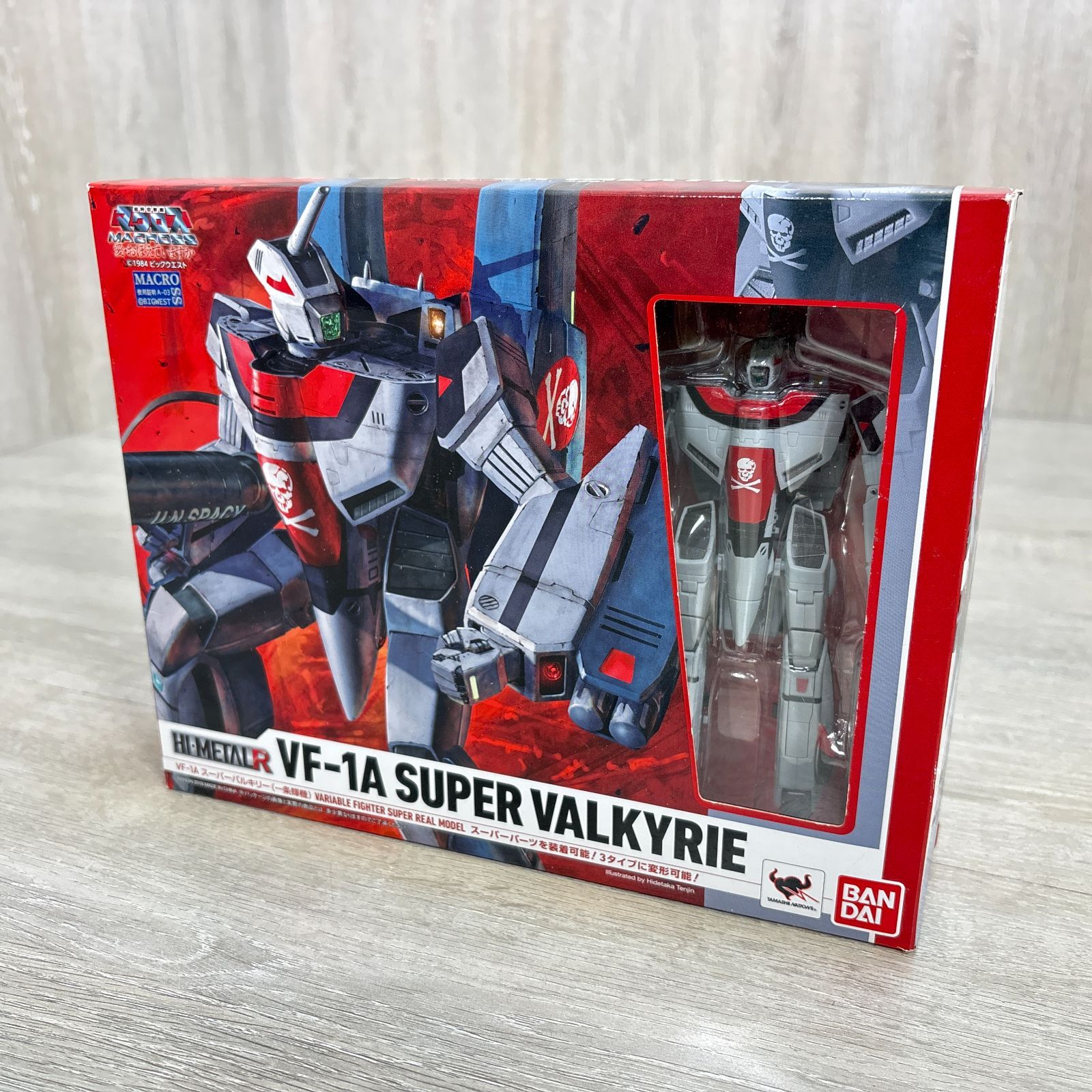 VF HI-L VF-1A バルキリー（一条輝機）中古品 HI-METAL R VF-1A スーパーバルキリー 一条輝機 超時空要塞マクロス 愛