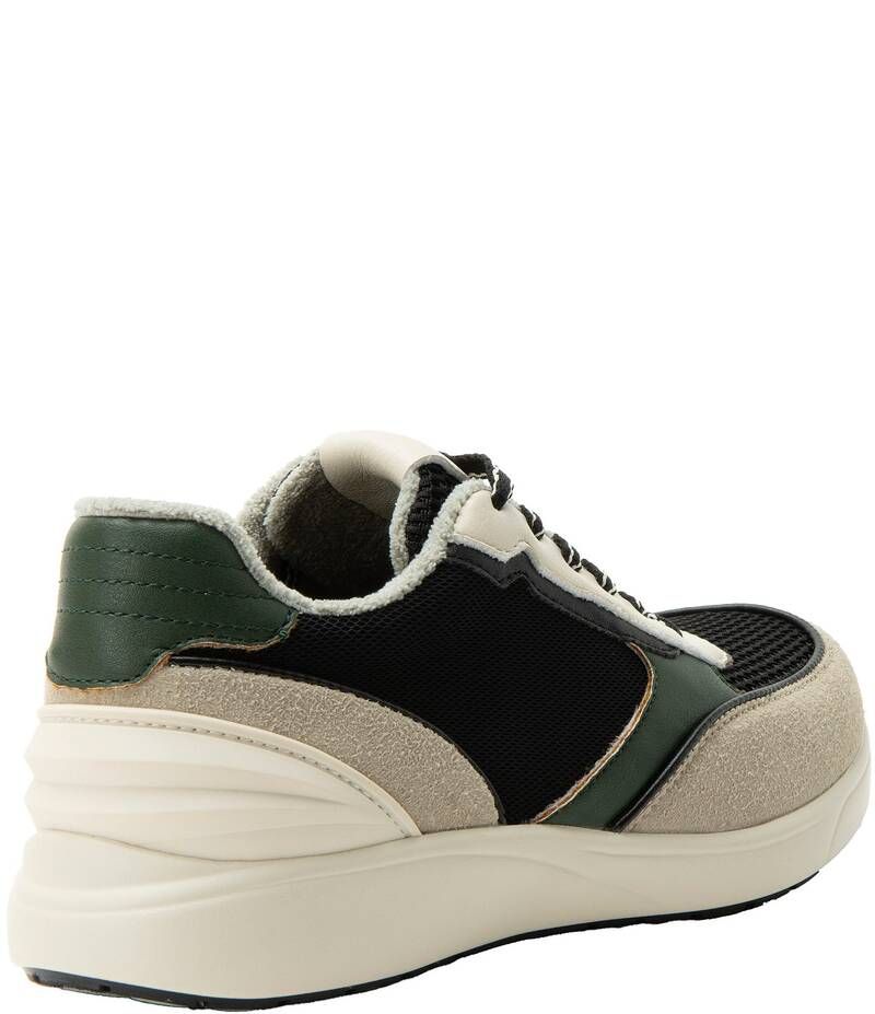 アレグリア レディース シューズ スニーカー メッシュ スエード Alegria Embyr Mesh and Suede Walking Sneakers Emerald エメラルド