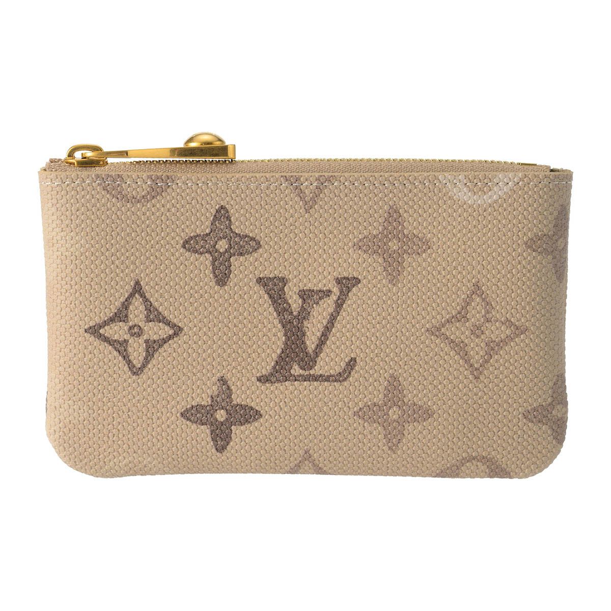 新品 ルイヴィトン Louis Vuitton キーケース POCHETTE CLES ベージュ