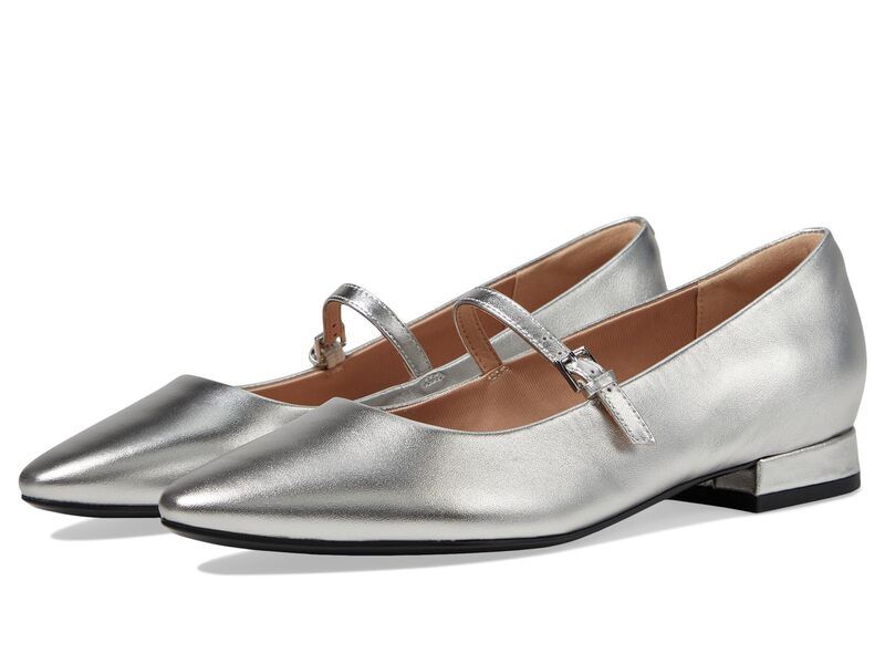ロックポート レディース シューズ スニーカー Rockportaren Silver Leather シルバー