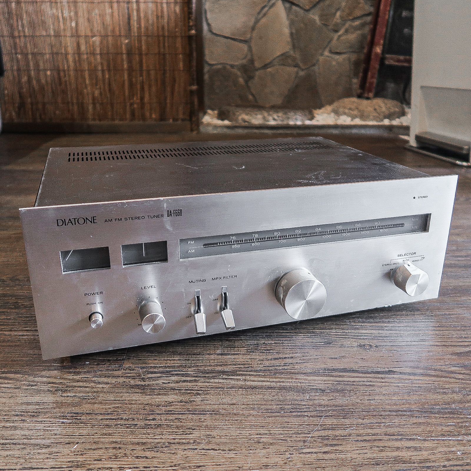 Diatone DA-F660 ダイアトーン FM/AMチューナー 三菱 ダイヤトーン
