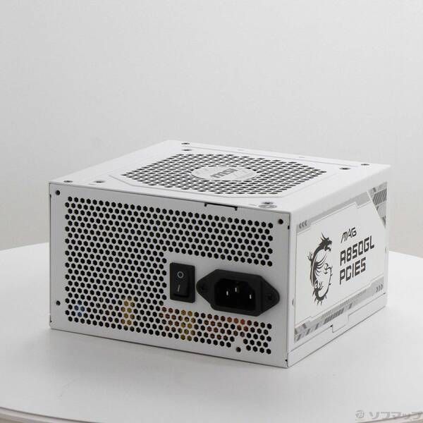 MSI MAG A850GL PCIE5 WHITE 中古電源 - メルカリ