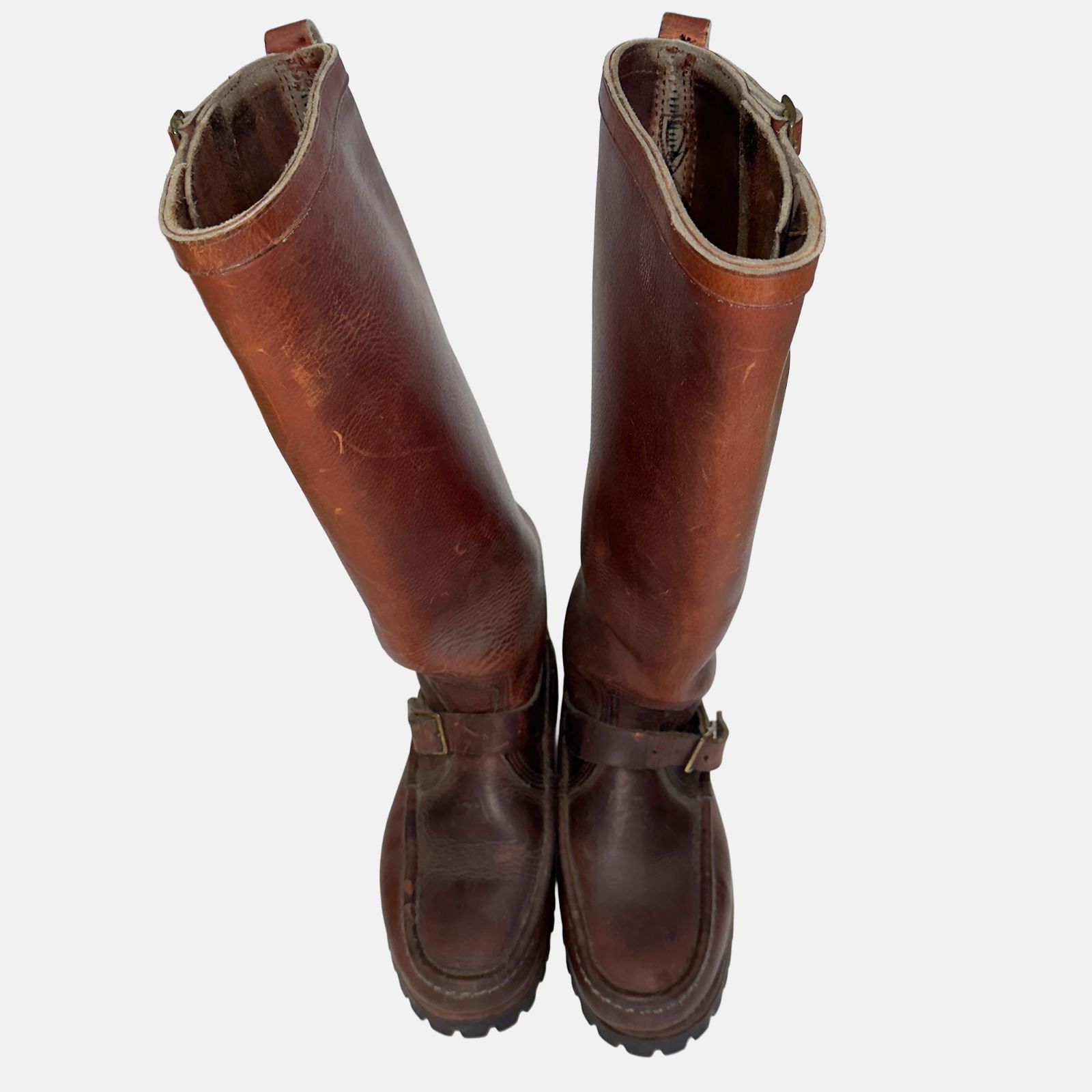 Russell Moccasin ラッセルモカシン レザー ブーツ モックトゥ ロング